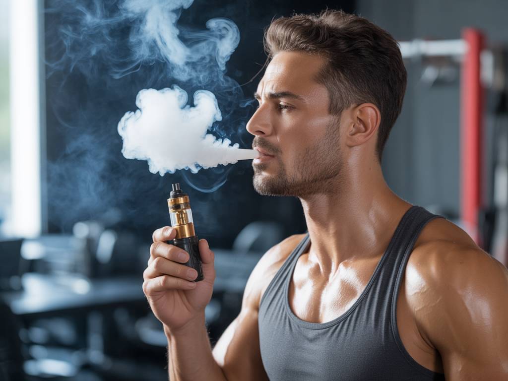 Cigarette électronique et sport : effets de la vape sur les performances physiques et la récupération